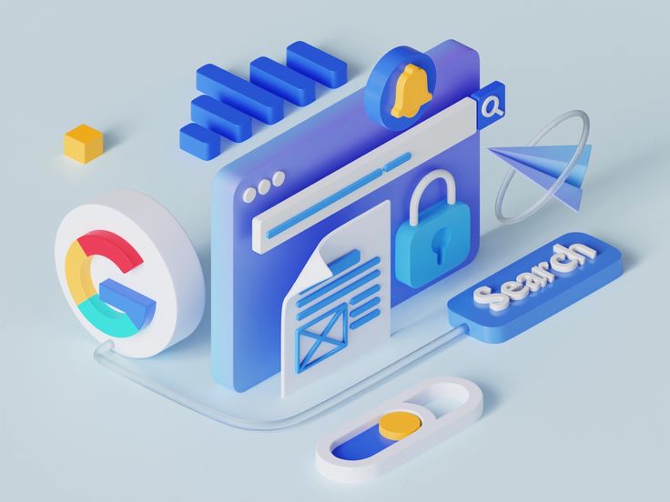 3D SEO Illustrations (1)